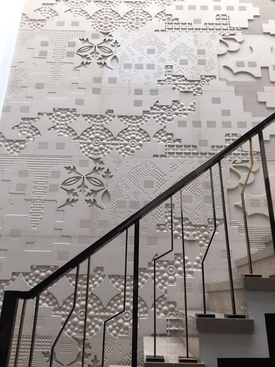 Double height wall designs DH-08