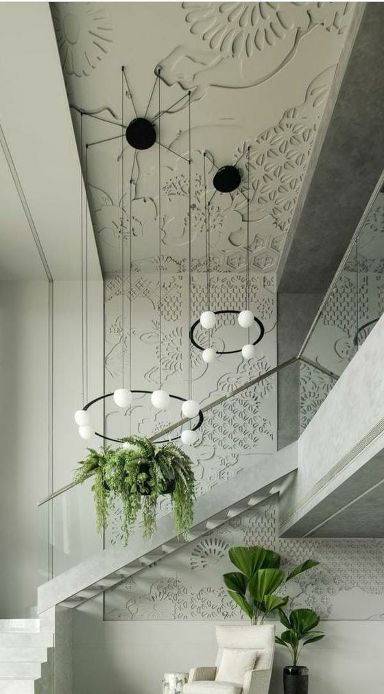 Double height wall designs DH-19